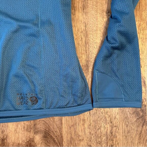 Mountain Hardwear Women’s AirMesh Long-Sleeve Crew Shirt Caspian Ski Hike Sz XS - Picture 5 of 12
